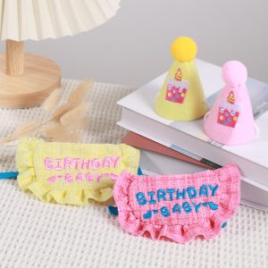 生日祝福 Birthday wishes hat / birthday wishes scarf F001(s001)