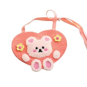 粉紅熊仔圍巾 cute bear scarf (F001 s002)